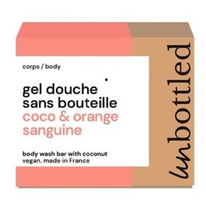 UNBOTTLED - Gel Douche Sans Bouteille – Kokos a krvavý pomeranč