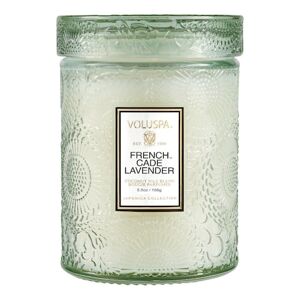 VOLUSPA - Japonica French Cade Lavender Small Jar Candle - Svíčka