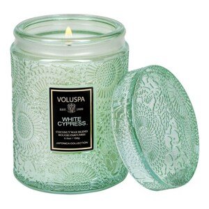 VOLUSPA - Japonica White Cypress Small Jar Candle - Svíčka