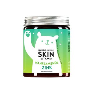 Bears with Benefits vitamíny pro svěží a čistou pleť se zinkem