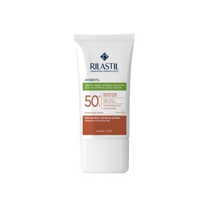 Rilastil Acnestil ochranný krém pro problematickou pleť s vysokými UV filtry SPF 50+