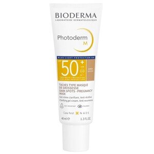 Bioderma Ochranný tónovací gelový krém SPF 50+ Photoderm M (Cream) 40 ml Světlý