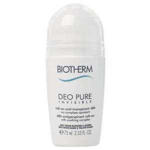 Biotherm 48hodinový zklidňující antiperspirant Deo Pure Invisible (Roll-On) 75 ml