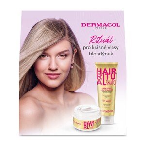 Dermacol Dárková sada vlasové péče pro blond vlasy Hair Ritual Blonde
