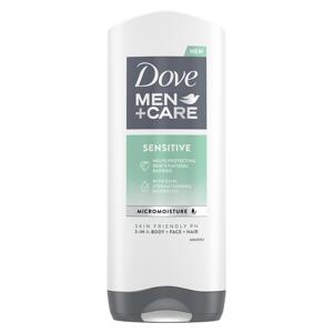 Dove Pánský sprchový gel na tělo, obličej a vlasy Men+Care Sensitive (3 in 1 Shower Gel) 400 ml