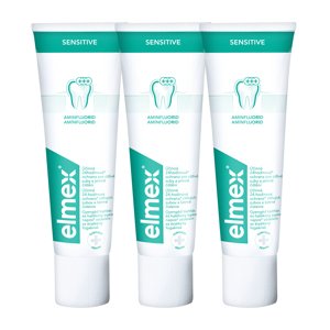 Elmex Zubní pasta pro citlivé zuby Sensitive 3 x 75 ml
