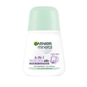 Garnier Minerální antiperspirant Protection Floral Fresh 48h Roll-on pro ženy 50 ml