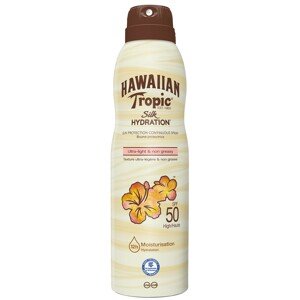 Hawaiian Tropic Sprej na opalování Silk Hydration Spray SPF 50 (Sun Protection Continuous Spray) 220 ml