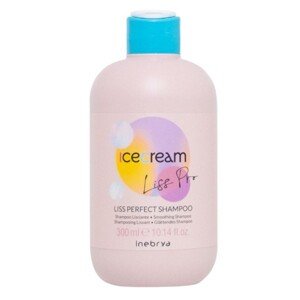 Inebrya Uhlazující šampon pro nepoddajné a krepaté vlasy Ice Cream Liss Pro (Liss Perfect Shampoo) 300 ml