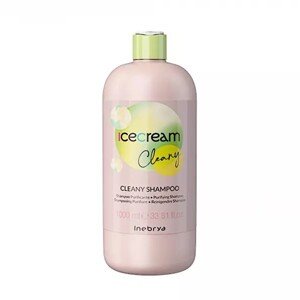 Inebrya Čisticí šampon pro citlivou pokožku hlavy Ice Cream Cleany (Cleany Shampoo) 1000 ml