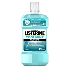 Listerine Ústní voda bez alkoholu Zero - Coolmint Mild Taste 500 ml