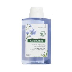 Klorane Šampon pro objem jemných vlasů Bio Len (Volume Shampoo) 200 ml