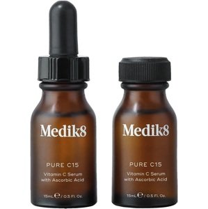 Medik8 Sérum s vitamínem C pro omlazení pleti Pure C15 (Vitamin C Serum) 2 x 15 ml