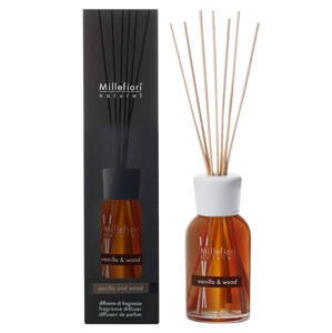 Millefiori Milano Aroma difuzér Natural Vanilka a dřevo 250 ml