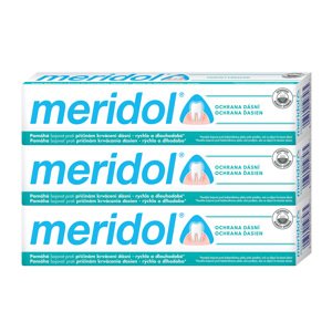 Meridol Zubní pasta proti zánětu dásní tripack 3 x 75 ml