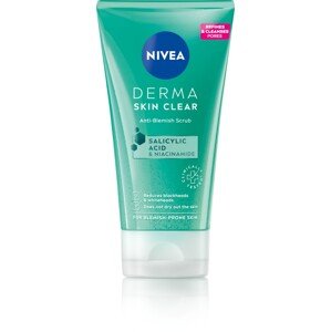 Nivea Čisticí pleťový peeling Derma Skin Clear (Anti-Blemish Scrub) 150 ml