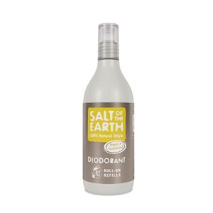 Salt Of The Earth Náhradní náplň do přírodního kuličkového deodorantu Amber & Santalwood (Deo Roll-on Refills) 525 ml