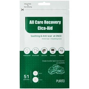 PURITO Náplasti na pupínky All Care Recovery Cica Aid (Patches) 51 ks