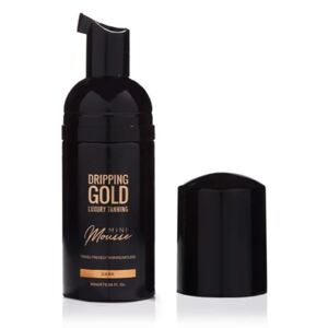 Dripping Gold Cestovní samoopalovací pěna Dark (Mini Mousse) 90 ml