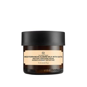 The Body Shop Zklidňující pleťová maska pro citlivou pleť Mediterranean Almond Milk with Oats (Instant Soothing Mask) 75 ml