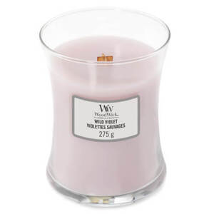 WoodWick Vonná svíčka váza Wild Violet 275 g