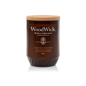 WoodWick Vonná svíčka ReNew sklo velké Incense & Myrrh 368 g