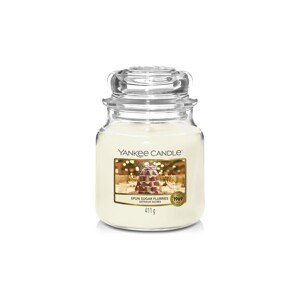 Yankee Candle Aromatická svíčka Classic střední Spun Sugar Flurries 411 g
