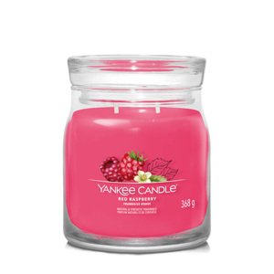 Yankee Candle Aromatická svíčka Signature sklo střední Red Raspberry 368 g