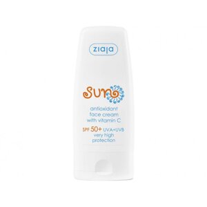 Ziaja Antioxidační pleťový krém na opalování s vitamínem C SPF 50+ (Face Cream) 50 ml