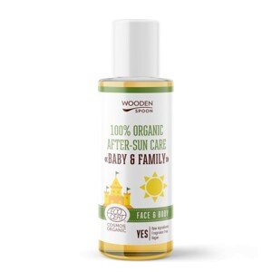 WoodenSpoon Dětský organický olej po opalování Baby & Family 100 ml