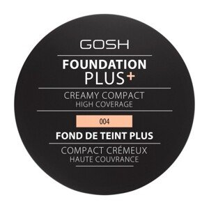 GOSH COPENHAGEN Foundation Plus+ Creamy Compact  make-up - 004 Natural 9 g