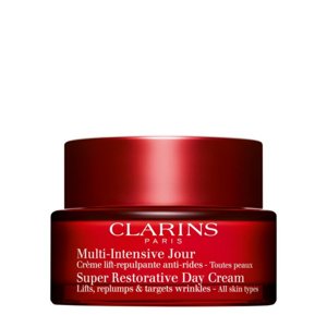 Clarins Super Restorative Day Cream All Skin Types denní krém proti stárnutí pro zralou pleť 50 ml