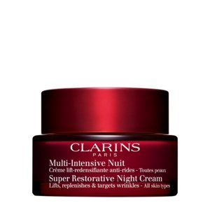 Clarins Super Restorative Night Cream All Skin Types noční krém proti stárnutí pro zralou pleť 50 ml