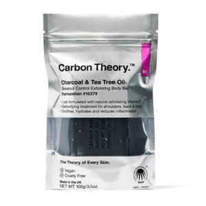 Carbon Theory Exfoliating Body Bar mýdlo 100 g