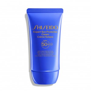 Shiseido Blue Expert Sun Protector Cream SPF50+ krém na opalování 50 ml