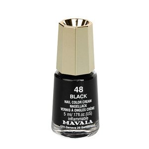 Mavala Minicolor lak na nehty - 48 Black 5 ml
