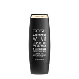 GOSH COPENHAGEN X-ceptional Wear Make-up tekutý make-up - 12 Natural  35 ml